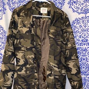 Ashley by 26 International Camo Bomber Jacket